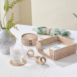 Grove Whitewash Napkin Holder