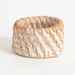 Grove Whitewash Napkin Ring Set of 4
