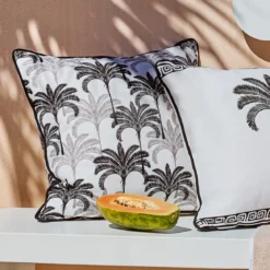 Halcyon Palm Square Outdoor Cushion