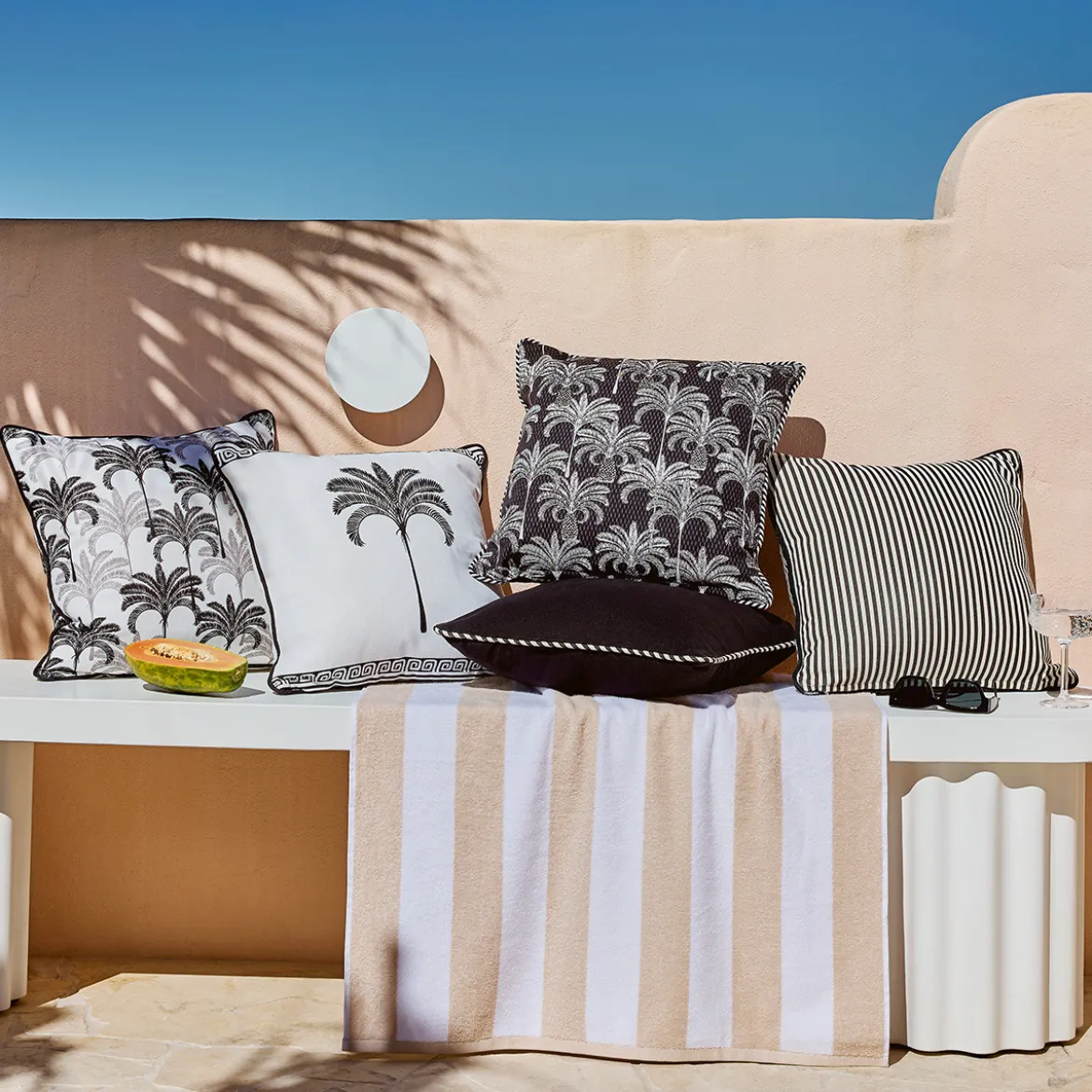 Halcyon Tropical Square Outdoor Cushion