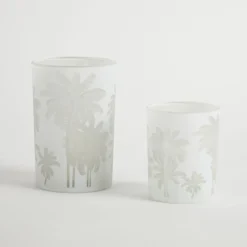Hamilton Glass Candle Holder