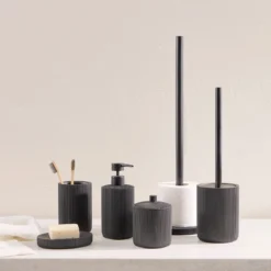 Harlow Ribbed Bathroom Accessories