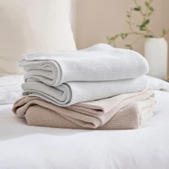 Haven 300gsm Cotton Waffle Blanket