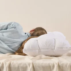 Hotel & Home Luxe Quilted Down Blend Pillow
