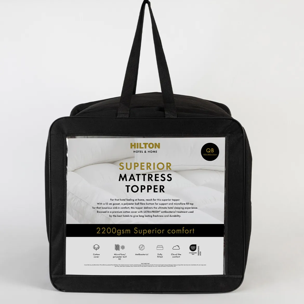 Hotel & Home Superior 2200gsm Mattress Topper