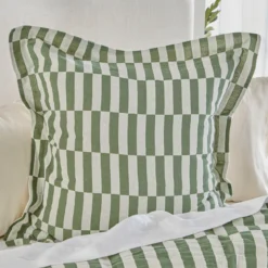 Indra Check European Pillowcase