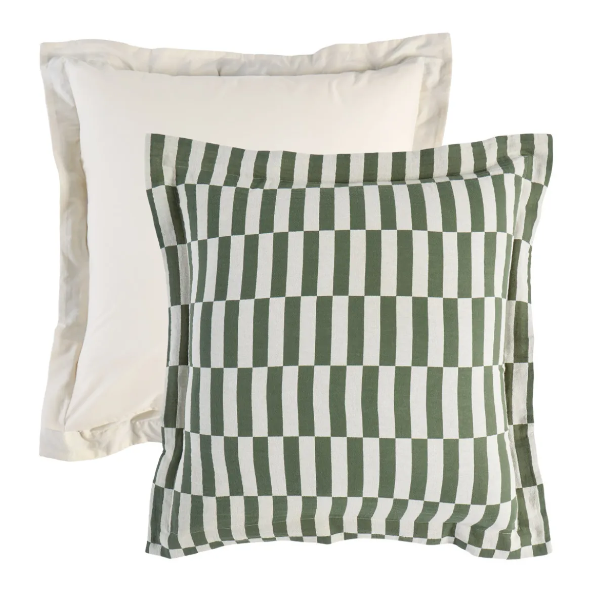 Indra Check European Pillowcase