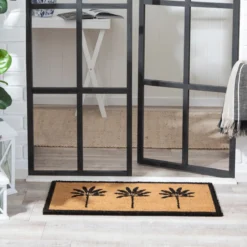 Island Escape Black/Natural Doormat