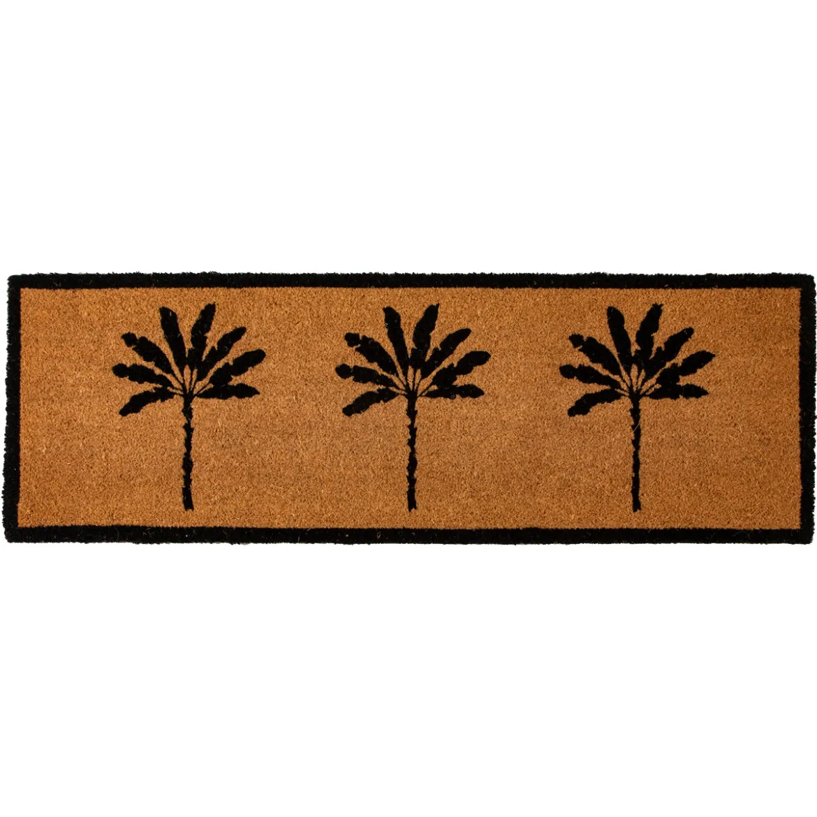 Island Escape Large Black/Natural Doormat
