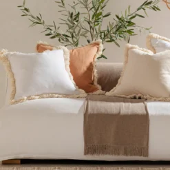 Isola Extra Large Fringed Chenille Throw