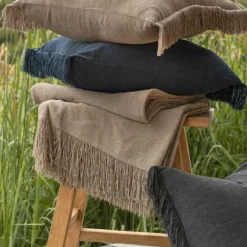 Isola Extra Large Fringed Chenille Throw