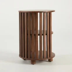 Kai Coffee Bedside Table