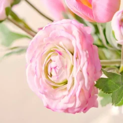 Kelly Light Pink Artificial Flower Bouquet