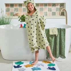 Kids Dinosaur Hooded Towel