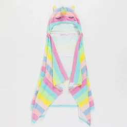 Kids Unicorn Hooded Towel