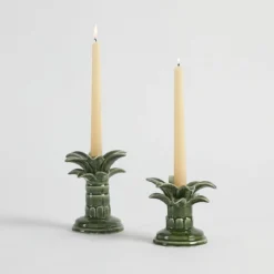 Koby Palm Candle Holder