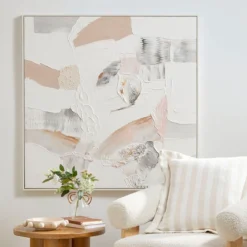 Kona Framed Textured Wall Art
