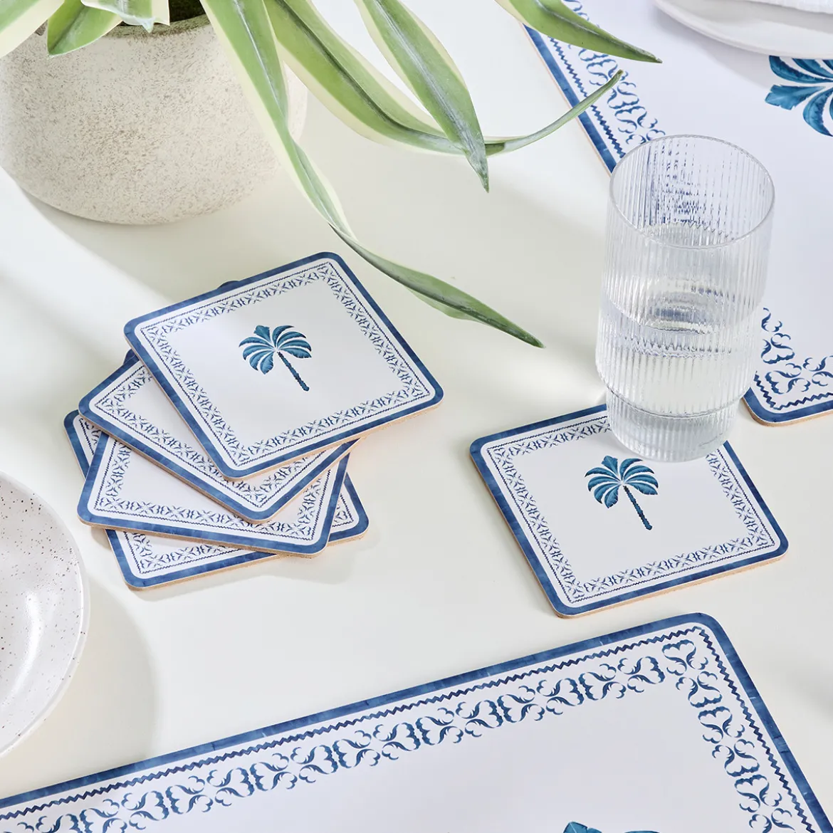 La Palme Cork Coaster Set of 6