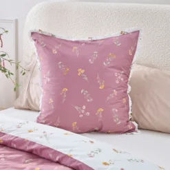 Larissa Floral Reversible European Pillowcase