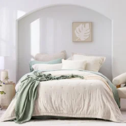Leni Stone Washed Cotton European Pillowcase