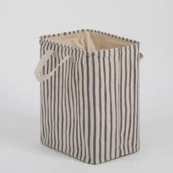 Lennon Stripe Laundry Hamper