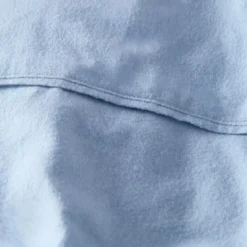Light Blue Cotton Flannelette Sheet Set