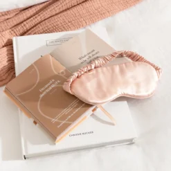 Light Pink Mulberry Silk Eye Mask