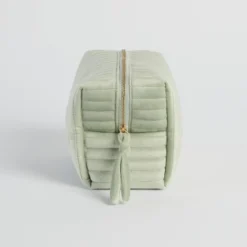 Lila Velvet Cosmetic Bag