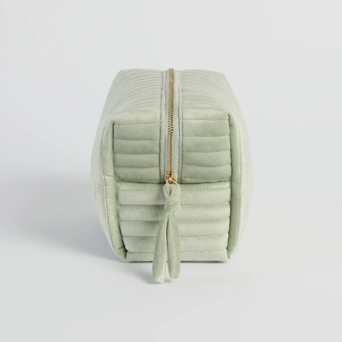 Lila Velvet Cosmetic Bag