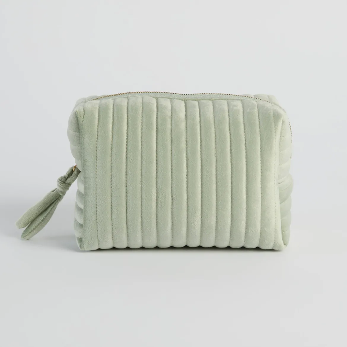Lila Velvet Cosmetic Bag