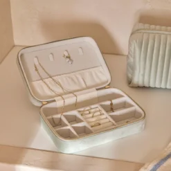 Lila Velvet Jewellery Box