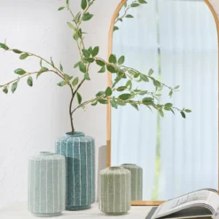 Lora Stripe Vase