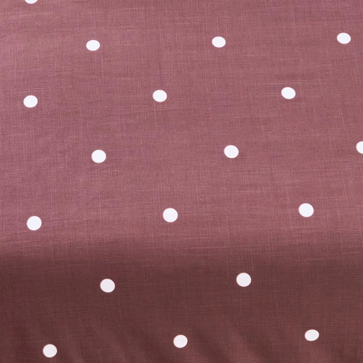 Louella Chocolate Polka Dot Quilt Cover Set