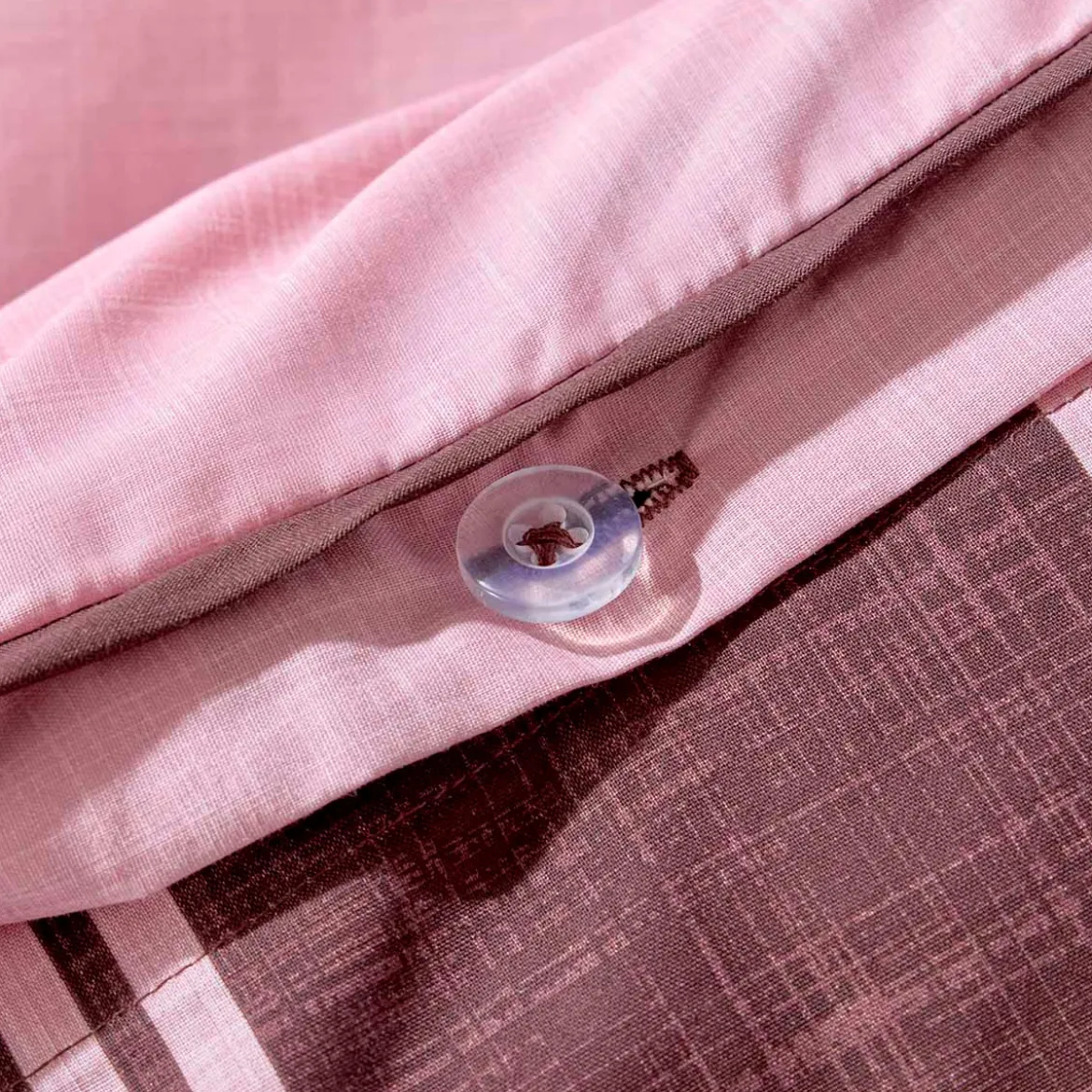 Louella Pink/Chocolate Polka Dot Quilt Cover Set