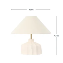 Lutton 43cm Table Lamp