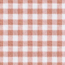 Maisie Reversible Caramel Check Quilt Cover Set