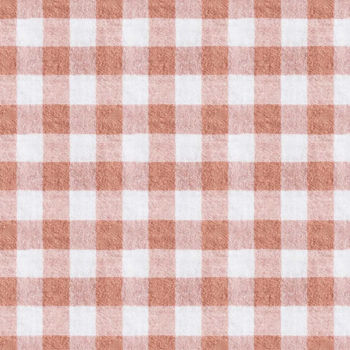 Maisie Reversible Caramel Check Quilt Cover Set