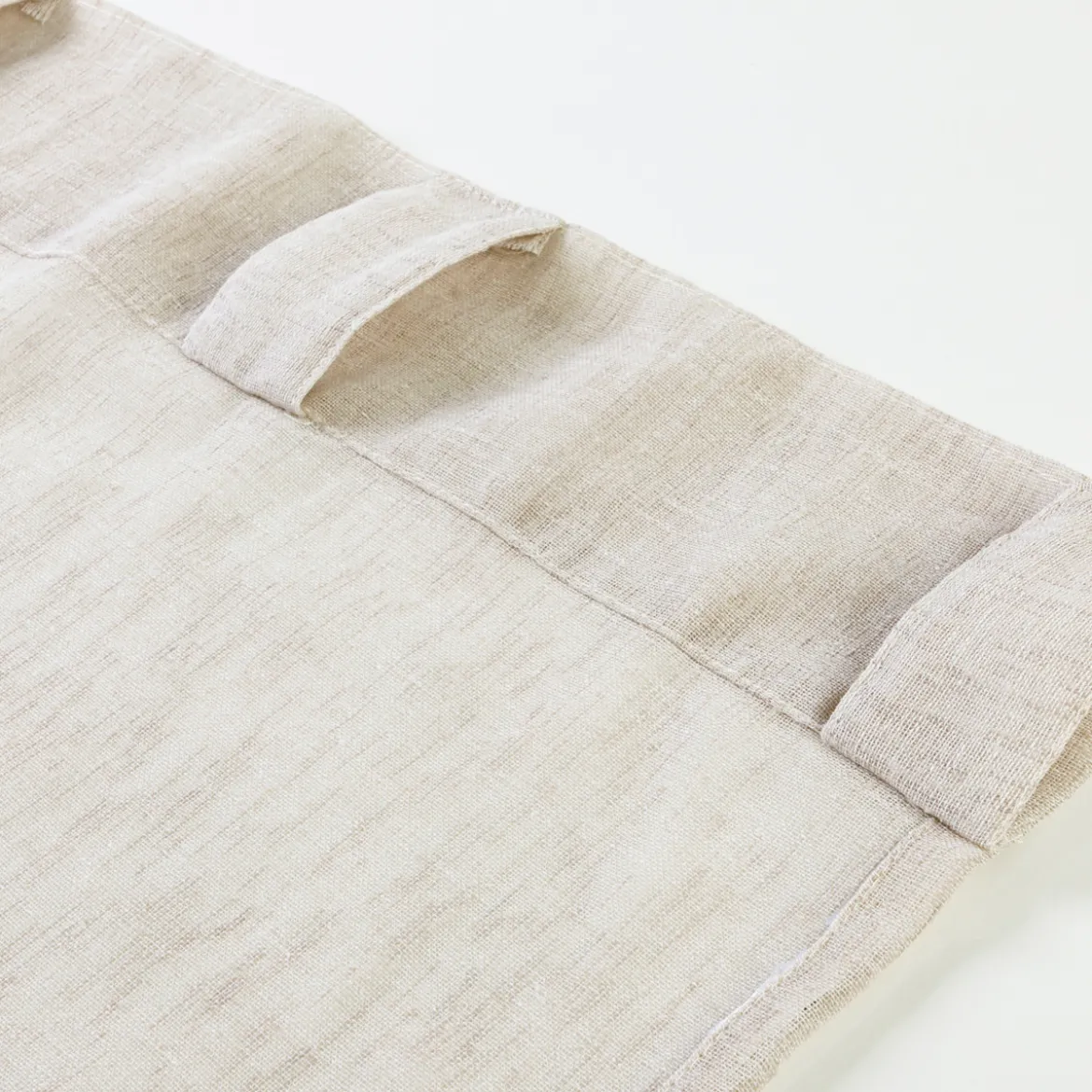Marina Sheer Beige Curtain Set of 2