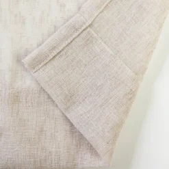 Marina Sheer Beige Curtain Set of 2