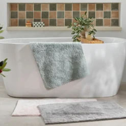 Maya Cotton Bamboo Bath Mat