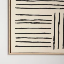 Maze Framed Canvas Wall Art