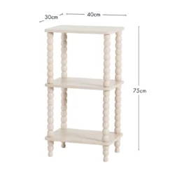 Mei 2 Tier Rectangle Side Table