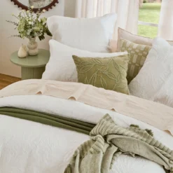 Miami Palm Coverlet Set
