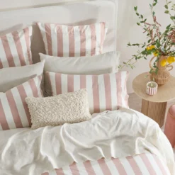 Milah Clay Stripe European Pillowcase