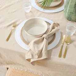 Milan Linen Cotton Table Cloth