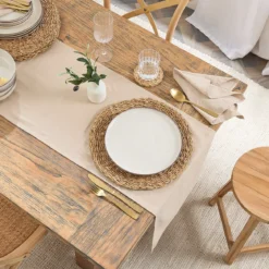 Milan Linen Cotton Table Runner