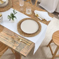 Milan Linen Cotton Table Runner