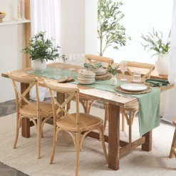 Milan Linen Cotton Table Runner