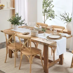 Milan Linen Cotton Table Runner