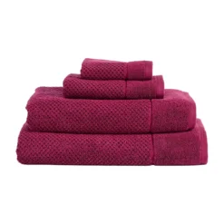 Montreal Berry Red Turkish Cotton Towel Range
